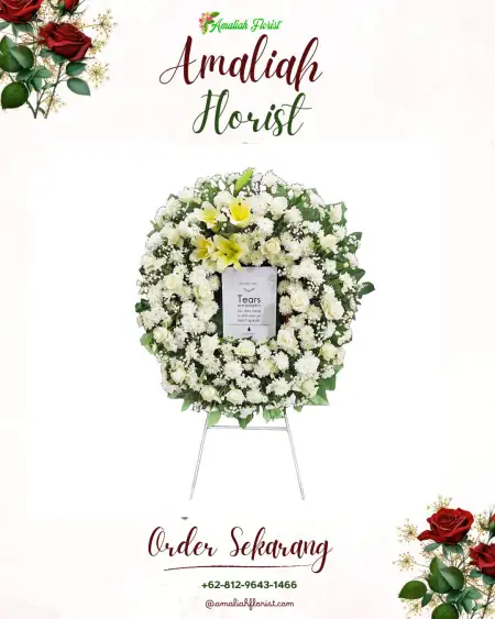 Krans Bunga Duka Ketaon