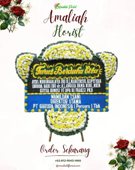 Papan Bunga Duka Ketaon